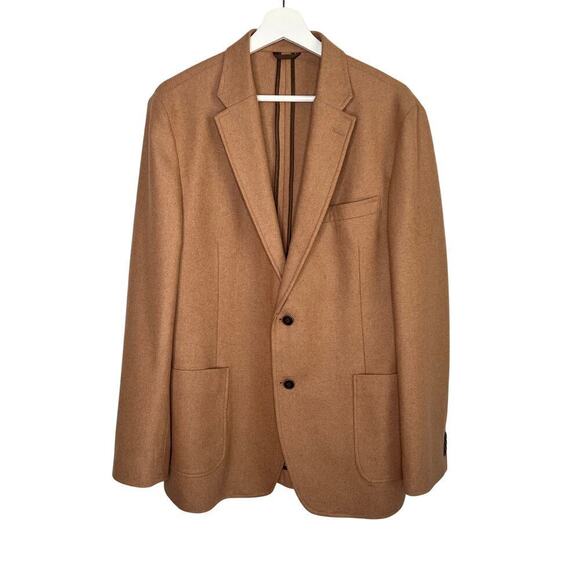 NWOT Ben Sherman Wool Blend Camel Blazer Men's Size 42R - Picture 1 of 10
